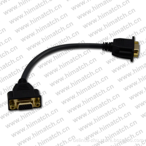 Gold Plated Panel Mount VGA Cable